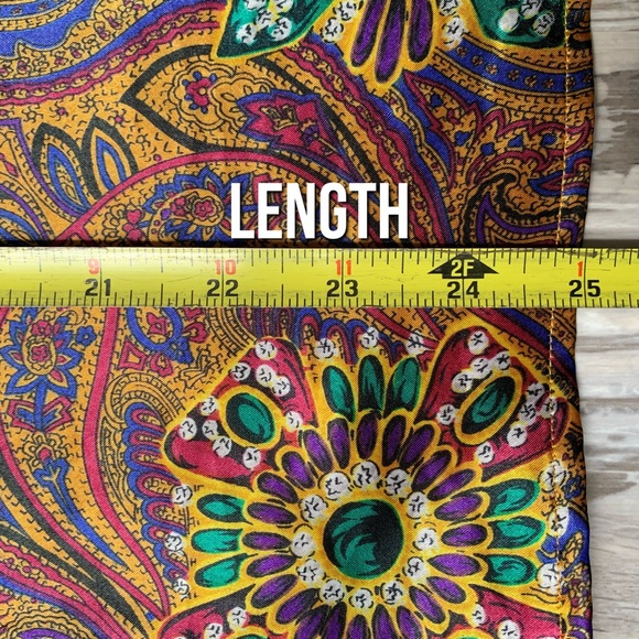 vintage Bethany : polyester multicolored blouse - Picture 10 of 11